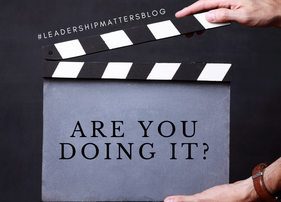 Are You Doing It?